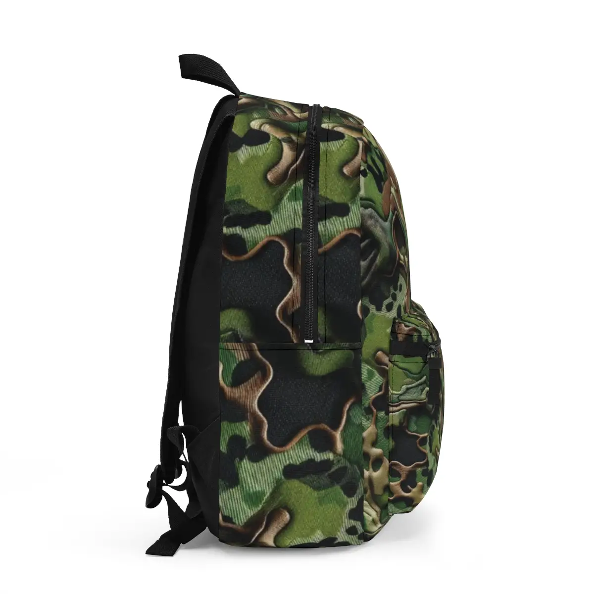 Military Green Backpack - Image 2