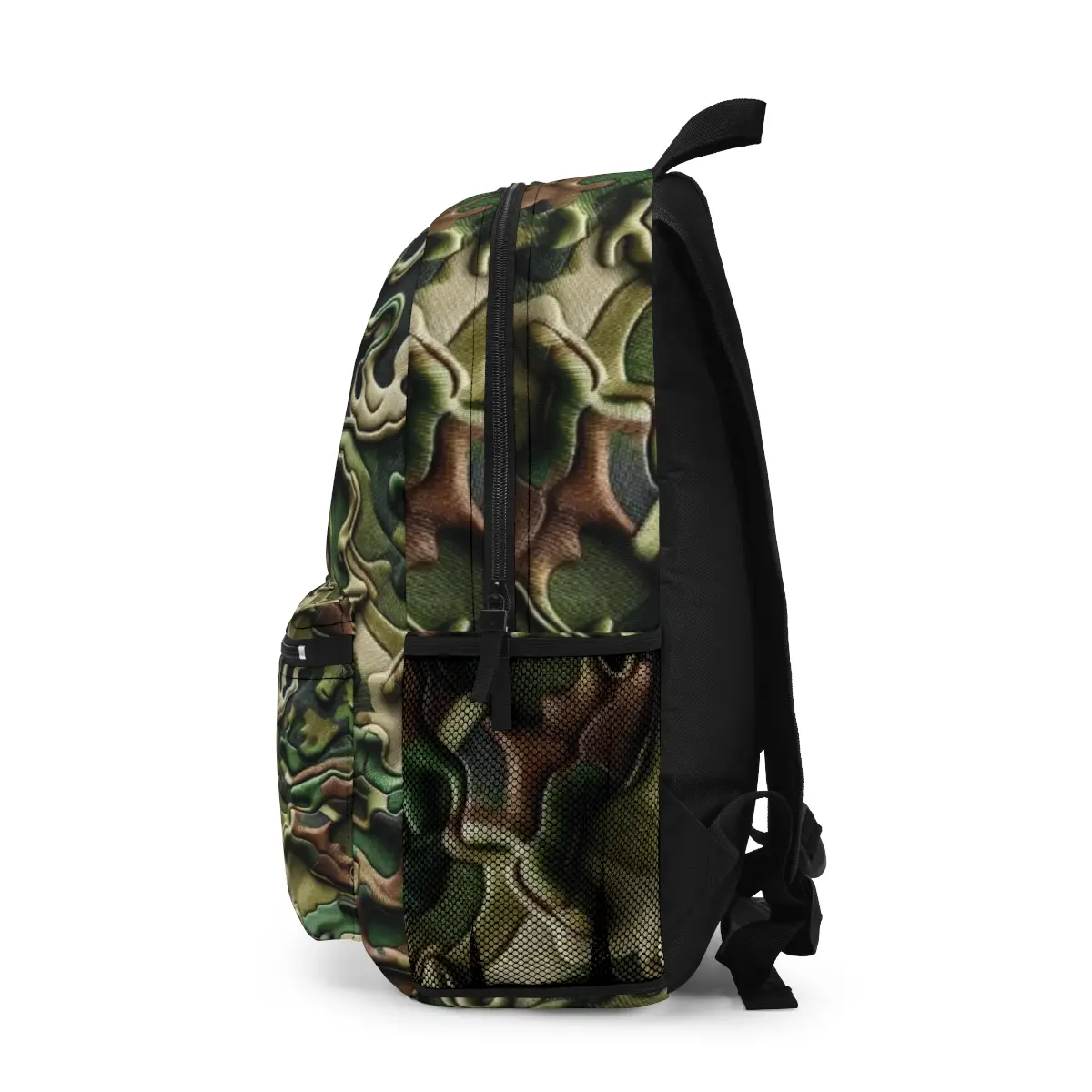 Military Green Backpack - Image 3