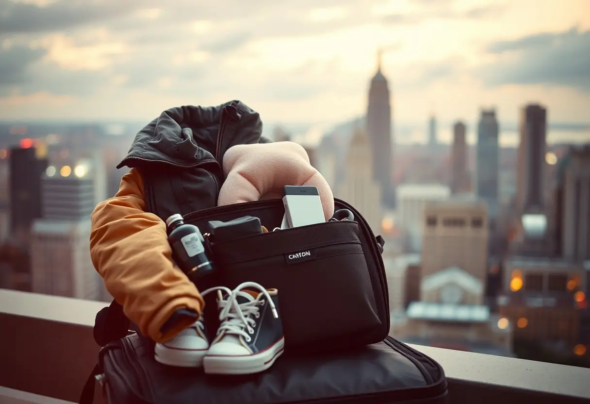 compact go bag for travelers pls