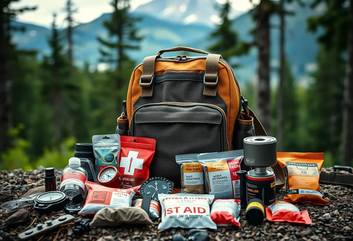 go bag for wilderness survival uef