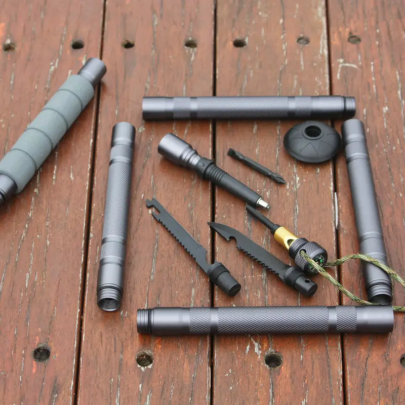 Walking Stick With Knife For Field Survival - Image 5