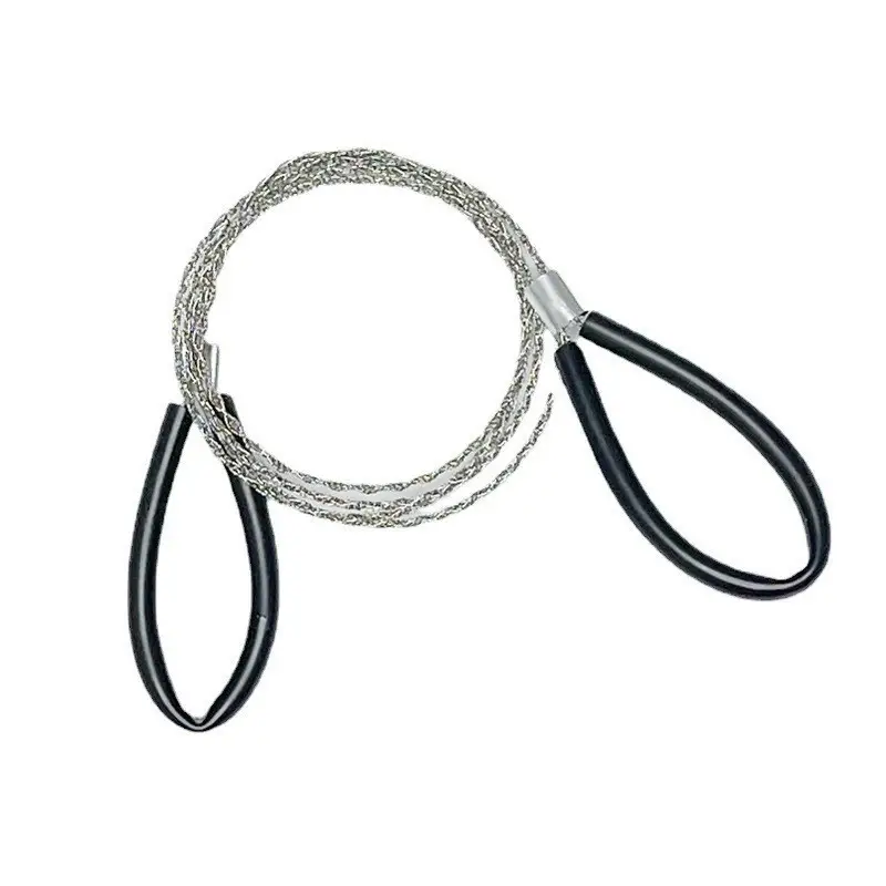 Outdoor Survival Hand Leather Case Steel Wire Life Saving Saw - Image 10