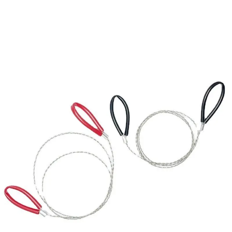 Outdoor Survival Hand Leather Case Steel Wire Life Saving Saw - Image 7