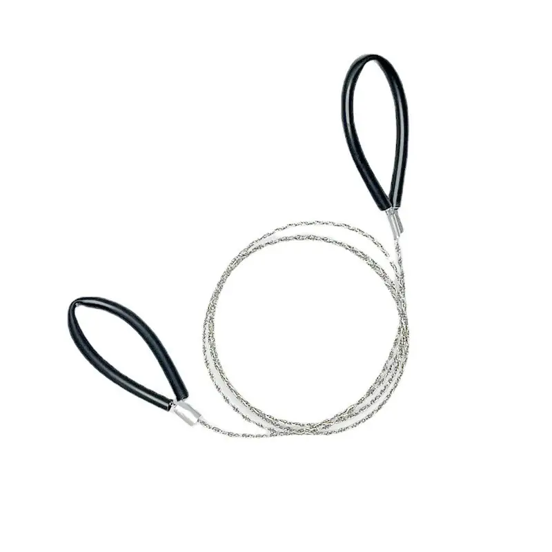 Outdoor Survival Hand Leather Case Steel Wire Life Saving Saw - Image 6