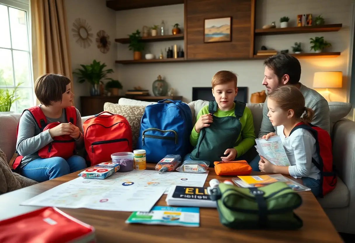 involving kids in emergency go bag planning gub