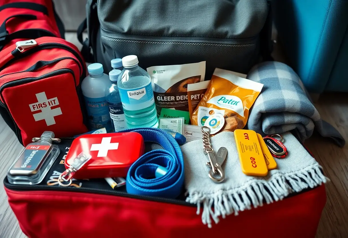 creating a pet emergency go bag upo