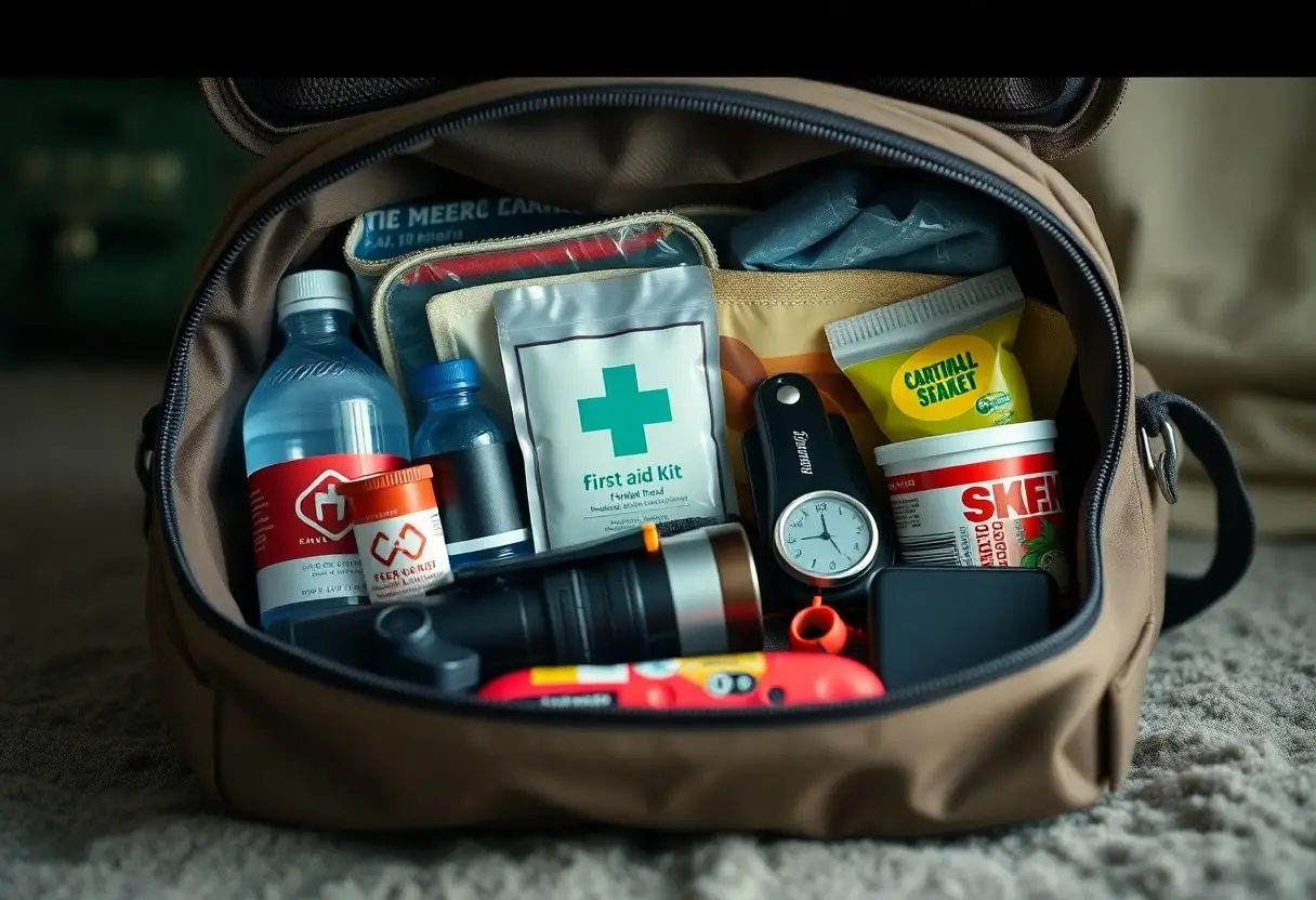 essential items for your emergency go bag dia