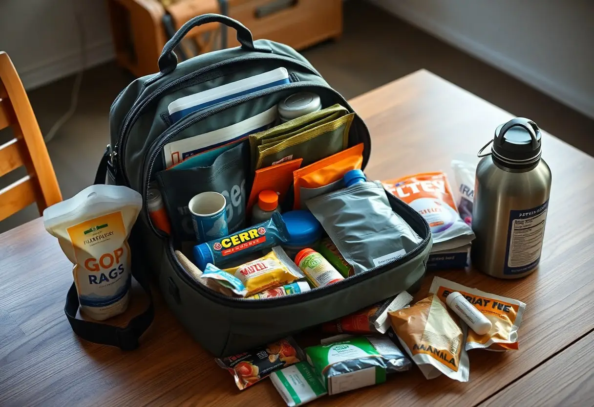 best food and water for go bag