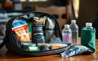 The Best Food and Water Options for a Go Bag