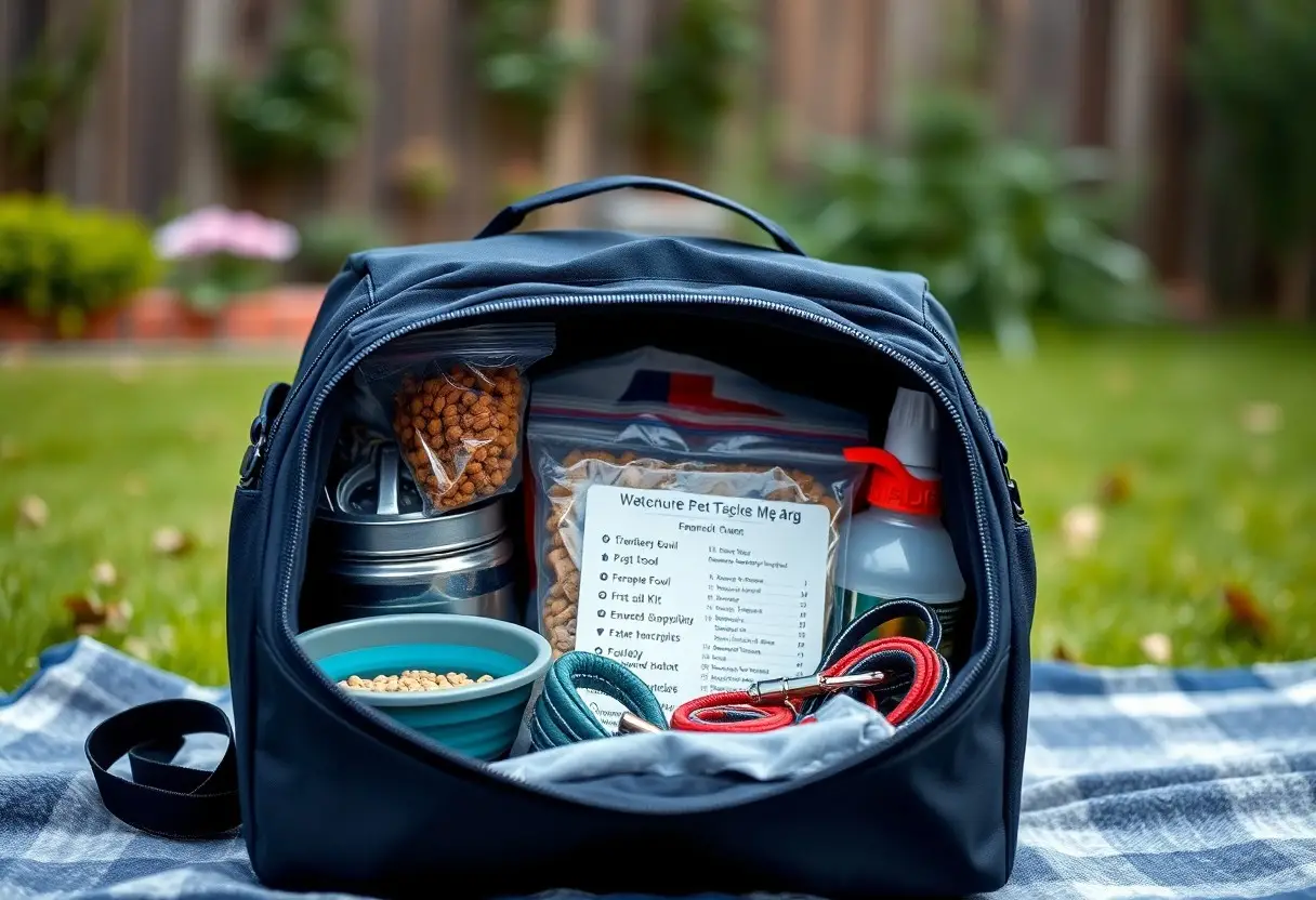 go bag essentials for pets ibh