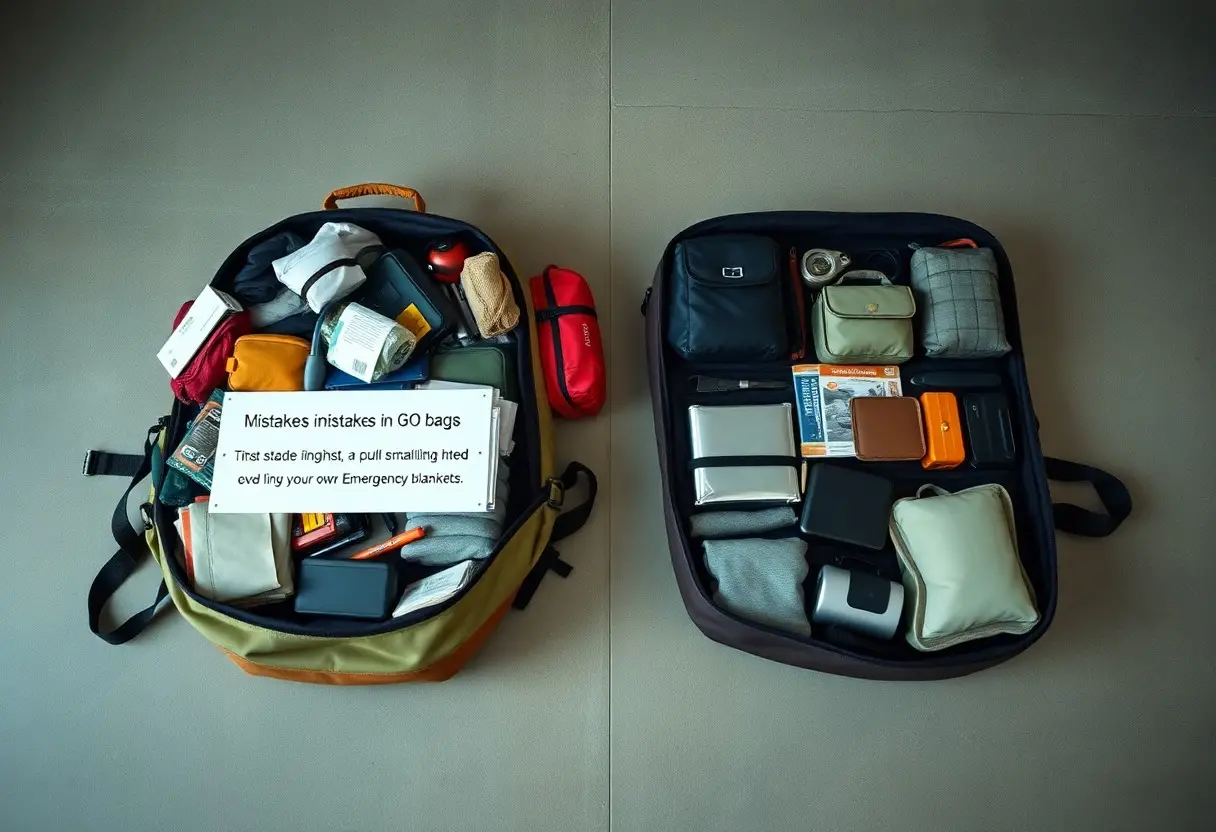 common go bag mistakes and fixes hdb
