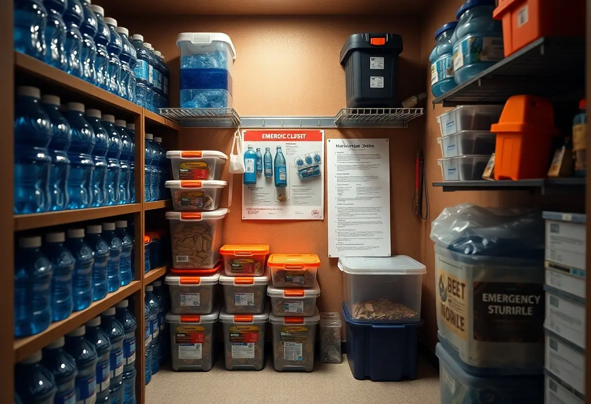 emergency food and water storage guide oki