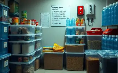 Emergency Food & Water Storage – What to Pack and How Much You Need