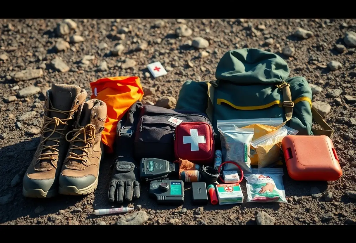 essential clothing and footwear for disasters jjq