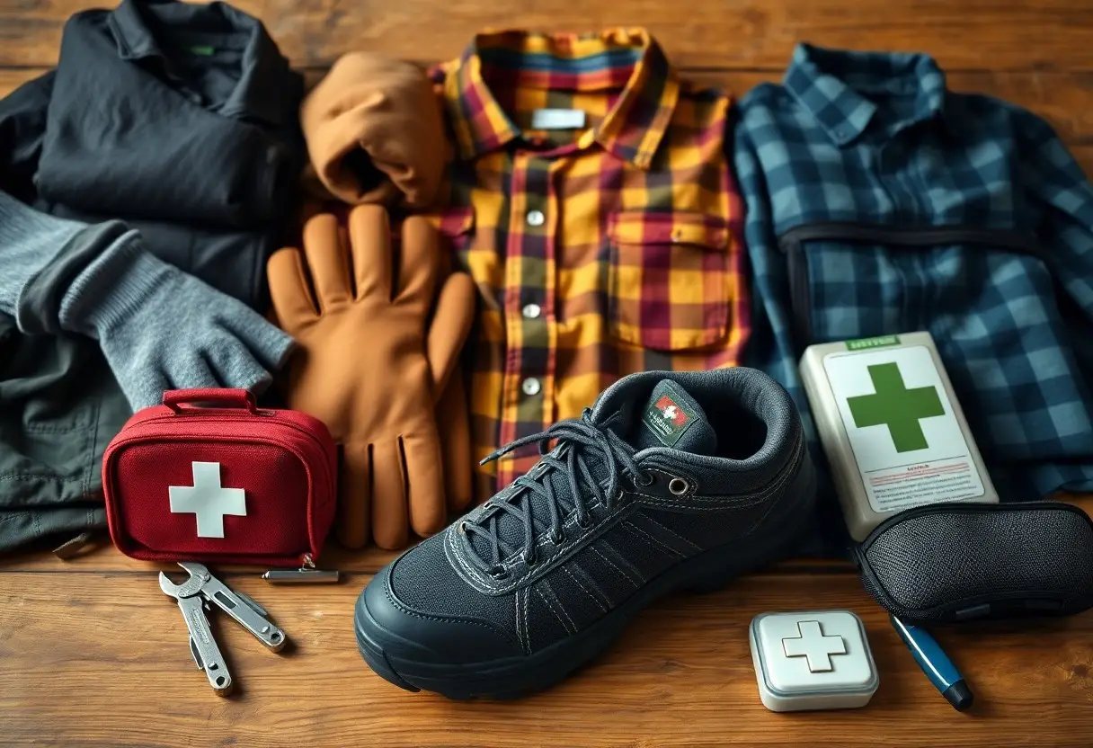 essential clothing and footwear for disasters nfh