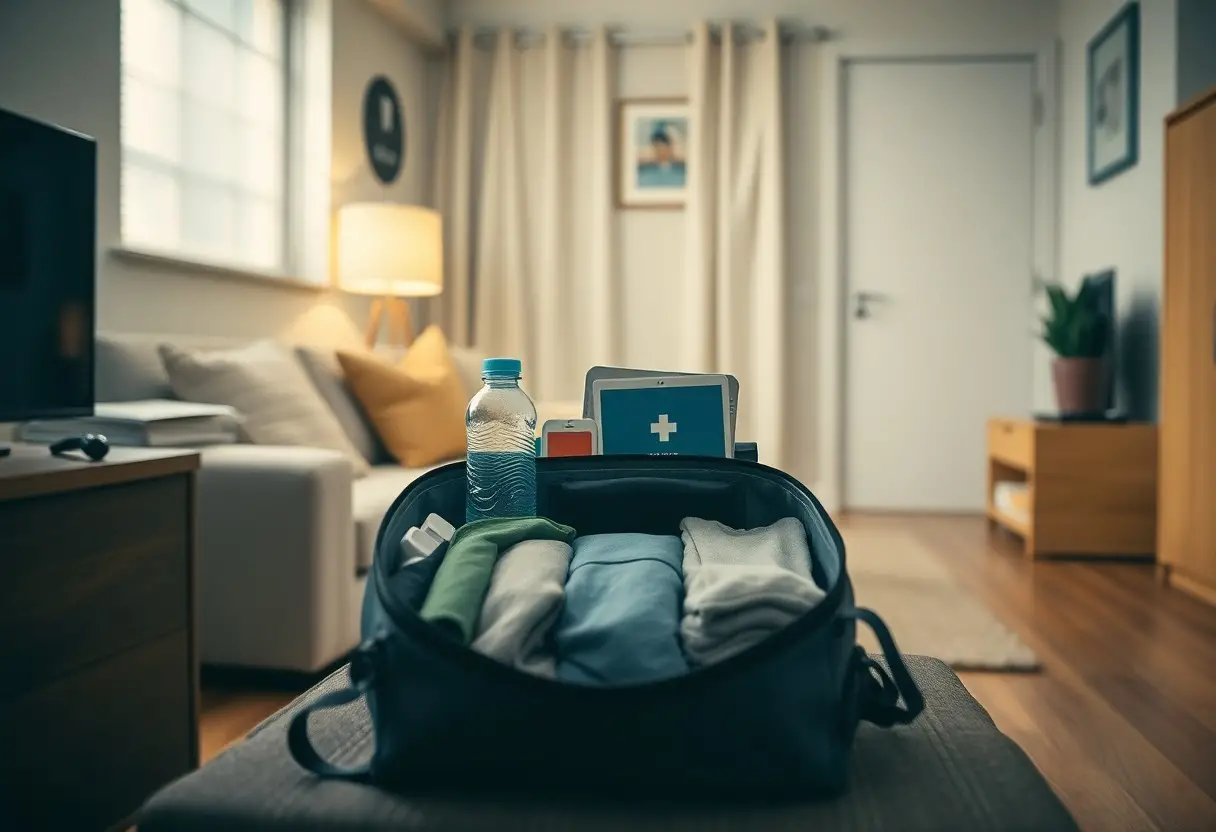 essential compact go bag for apartment dwellers gcr