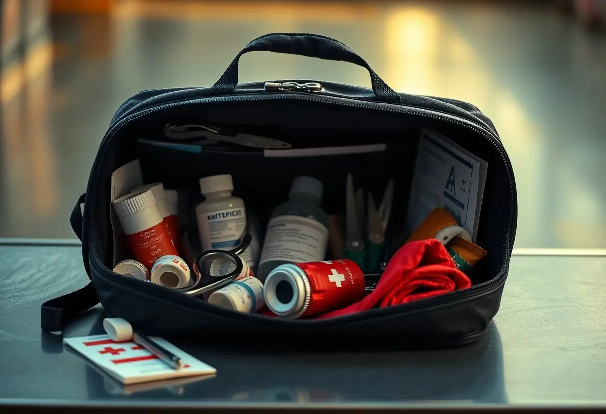 essential medical and first aid go bag supplies vgb