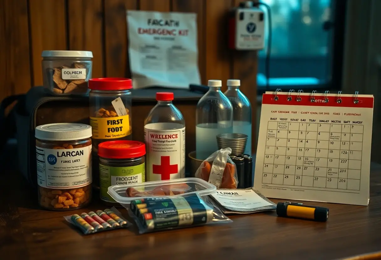 how often to rotate emergency supplies oza