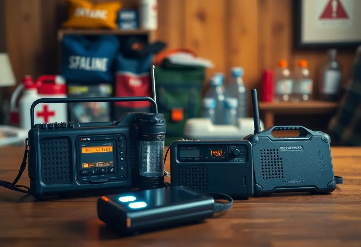 must have communication devices for emergencies and blackouts dvl