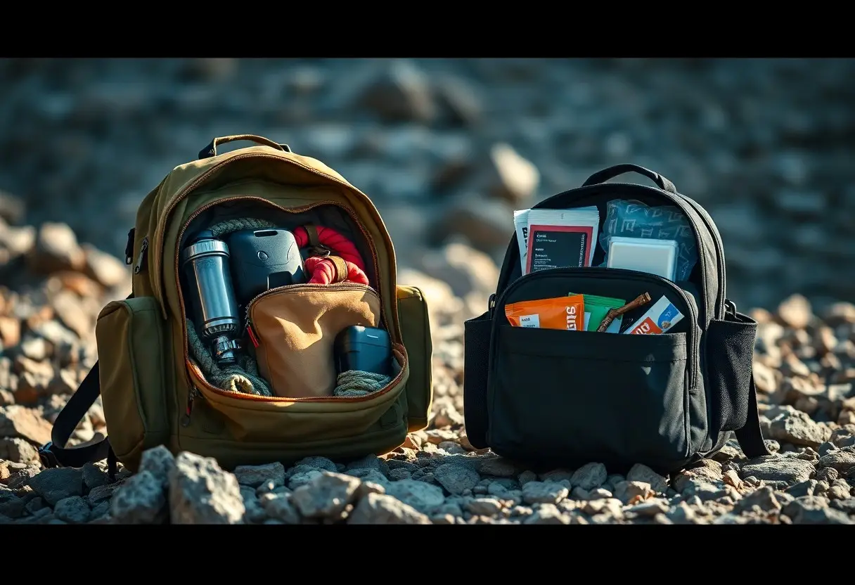 go bag vs bug out bag differences isr